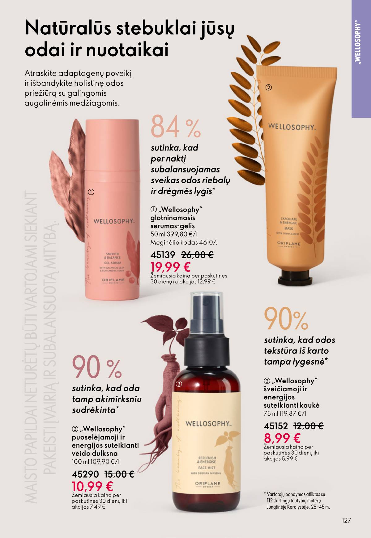Oriflame - Oriflame akcijų katalogas 127 puslapis