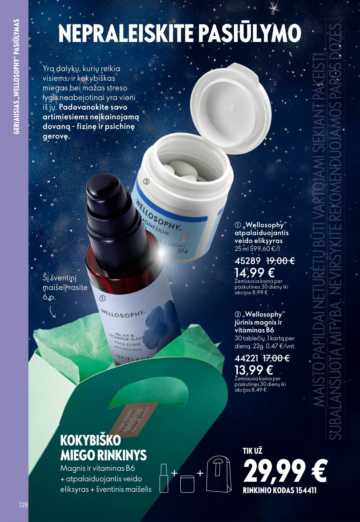 Oriflame - Oriflame akcijų katalogas 128 puslapis
