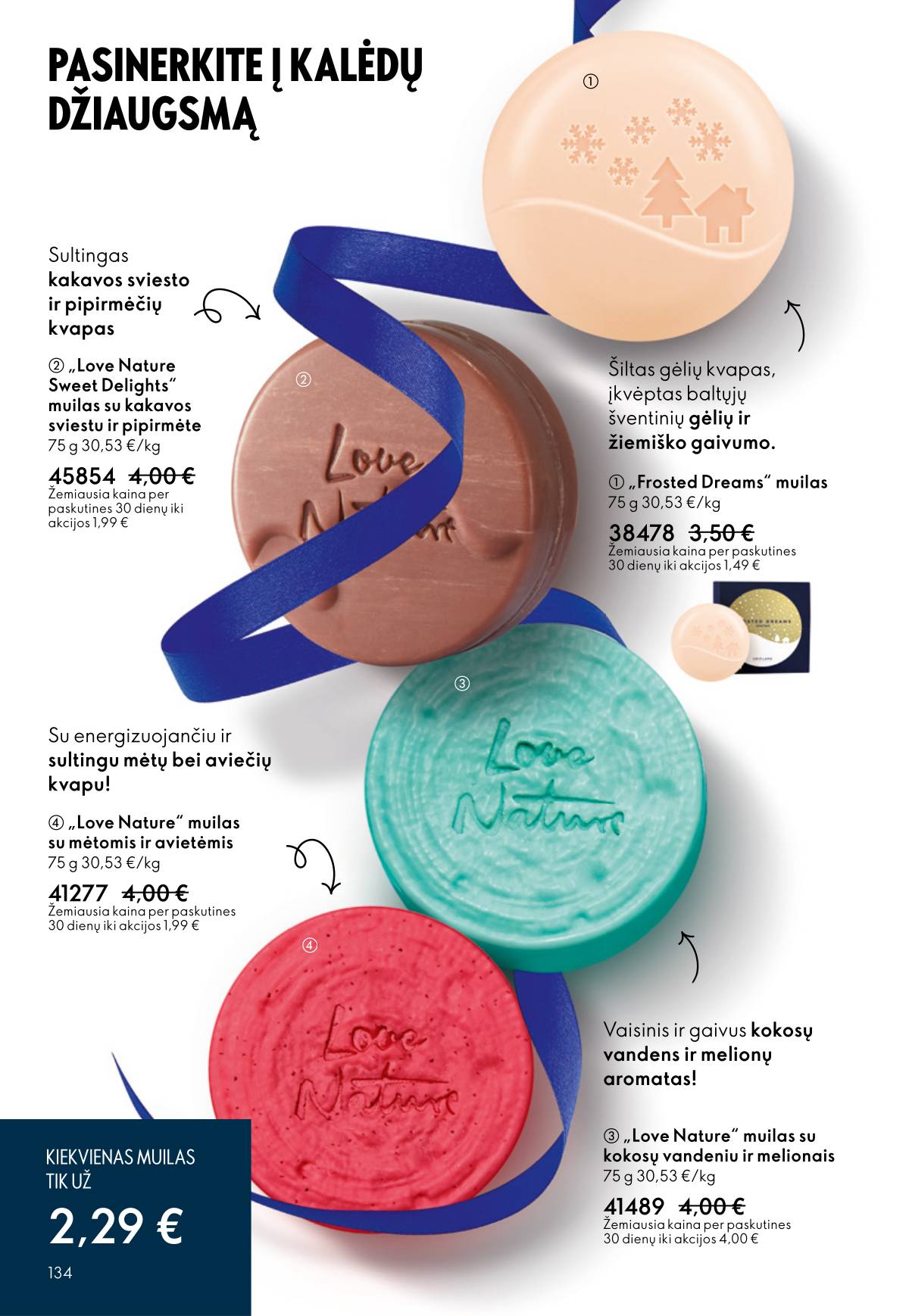 Oriflame - Oriflame akcijų katalogas 134 puslapis
