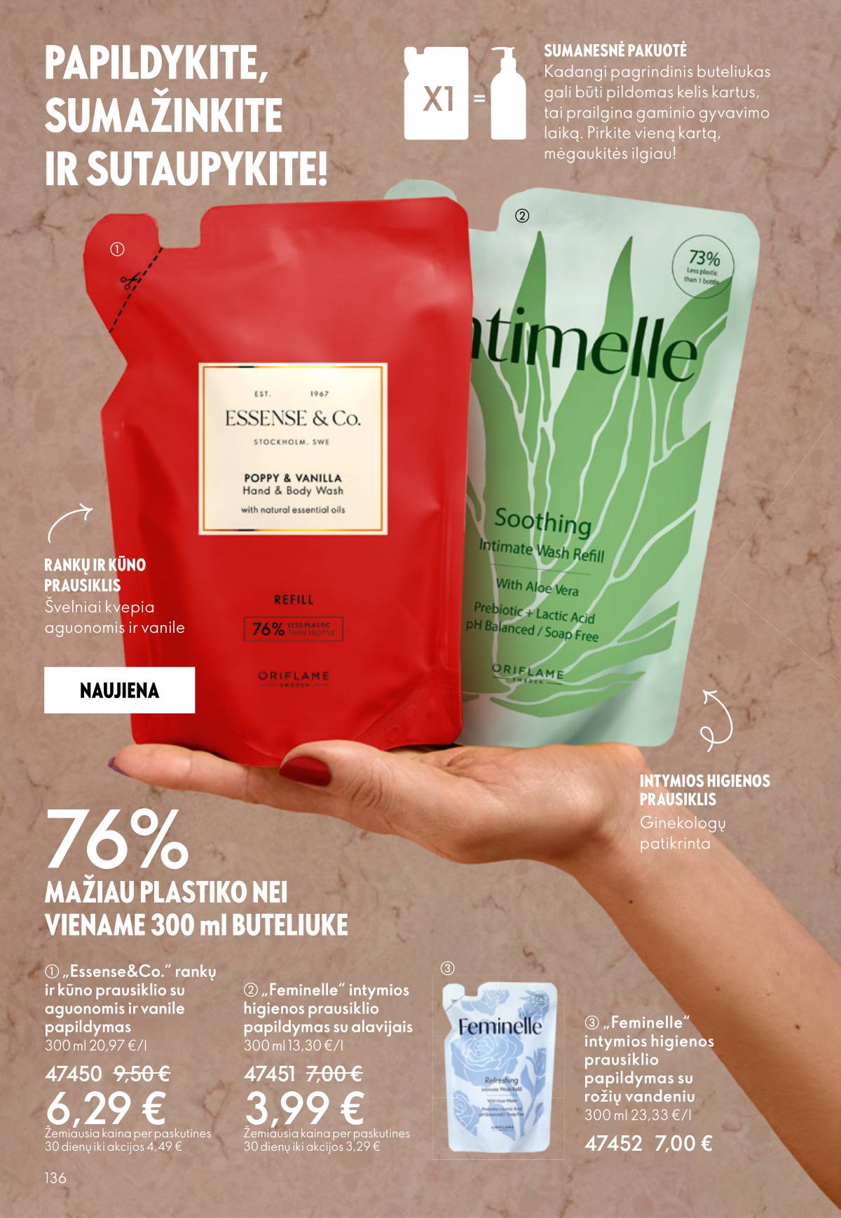 Oriflame - Oriflame akcijų katalogas 136 puslapis