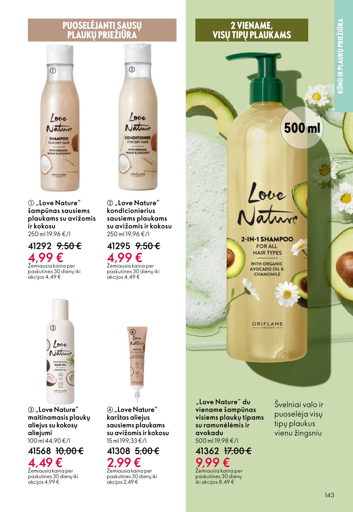 Oriflame - Oriflame akcijų katalogas 143 puslapis