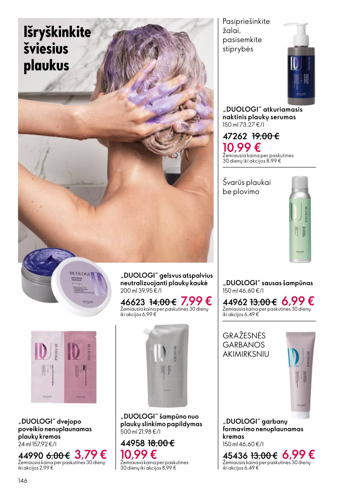 Oriflame - Oriflame akcijų katalogas 146 puslapis