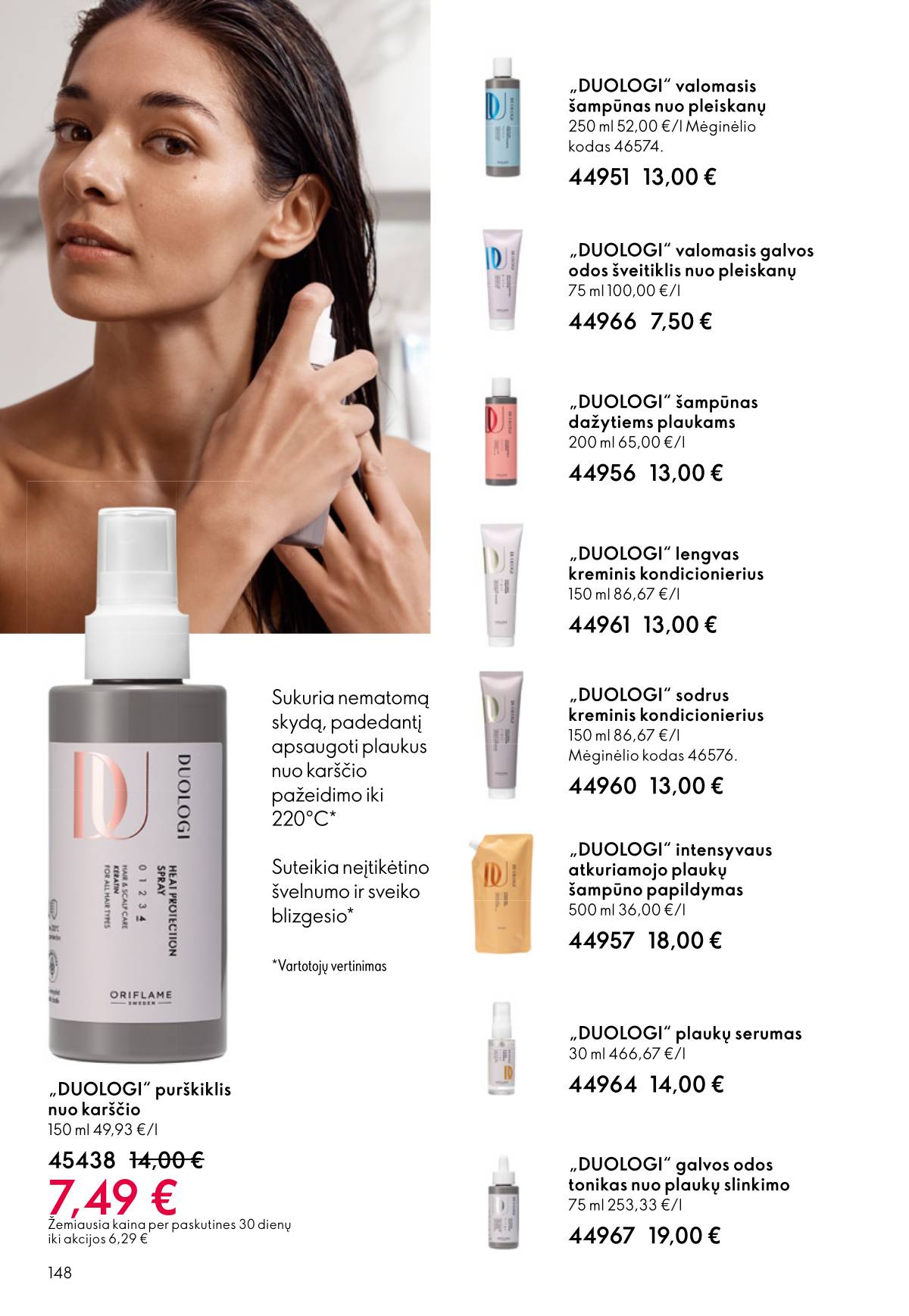 Oriflame - Oriflame akcijų katalogas 148 puslapis