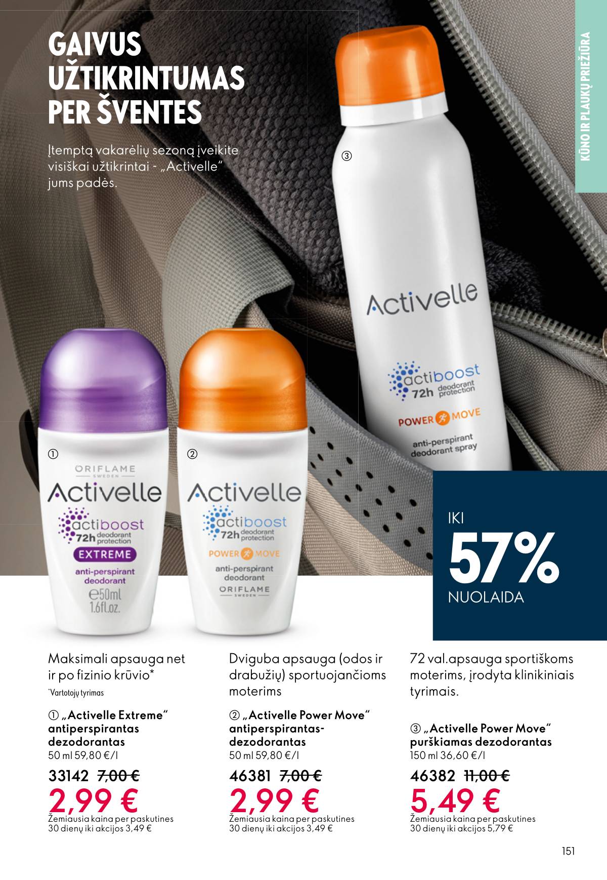 Oriflame - Oriflame akcijų katalogas 151 puslapis