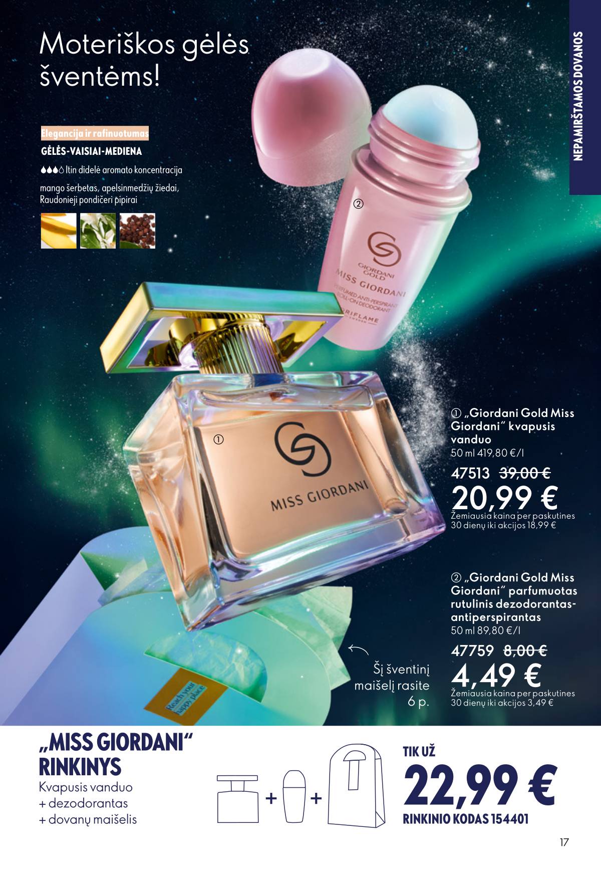 Oriflame - Oriflame akcijų katalogas 17 puslapis