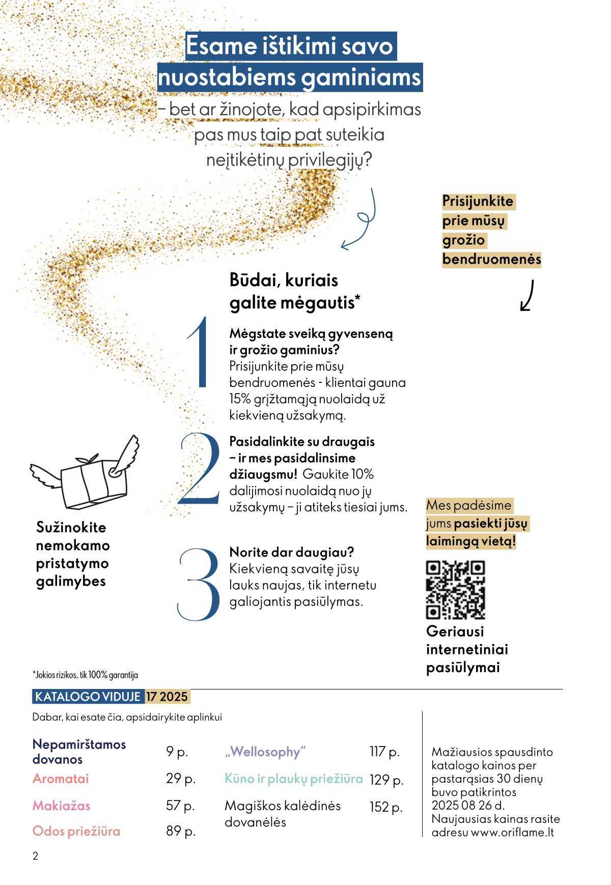 Oriflame - Oriflame akcijų katalogas 2 puslapis