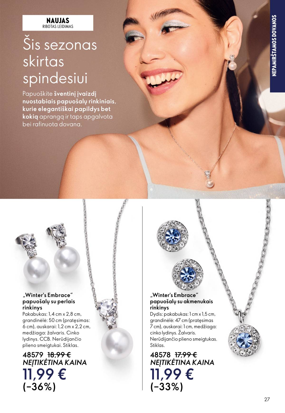 Oriflame - Oriflame akcijų katalogas 27 puslapis