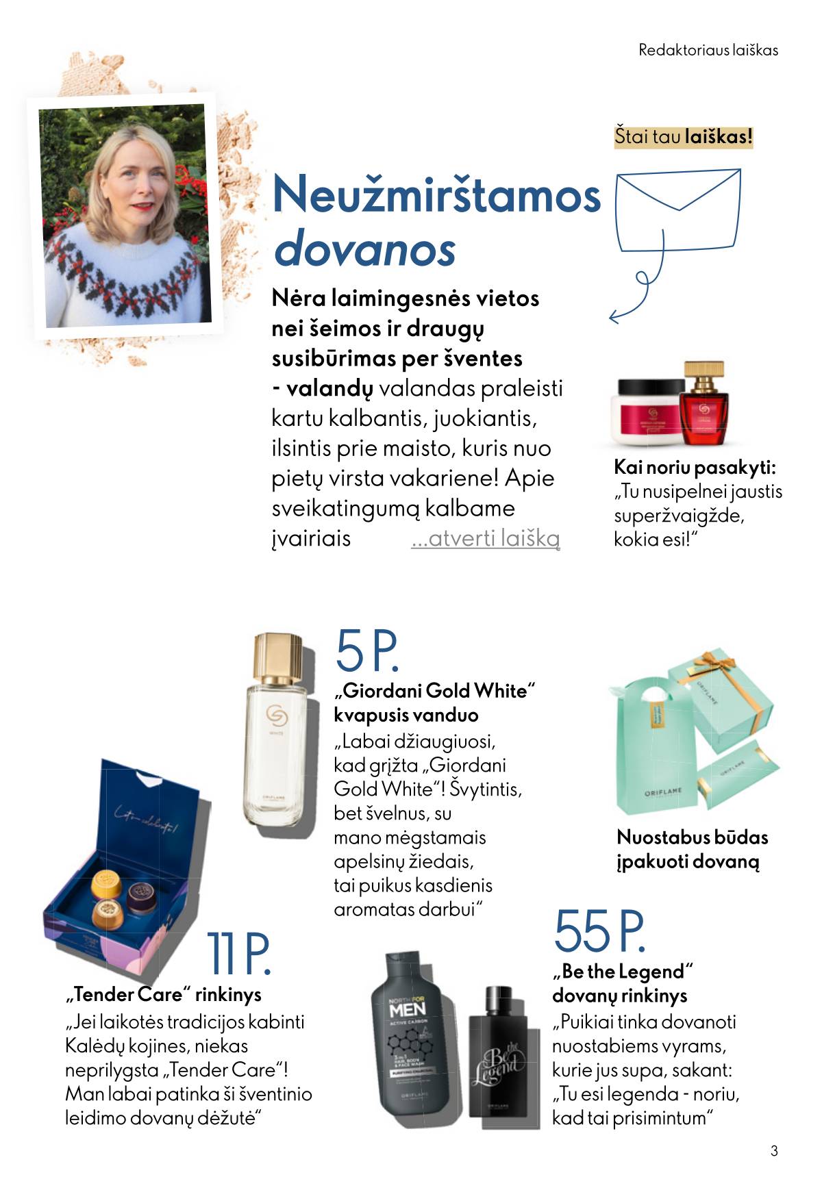 Oriflame - Oriflame akcijų katalogas 3 puslapis