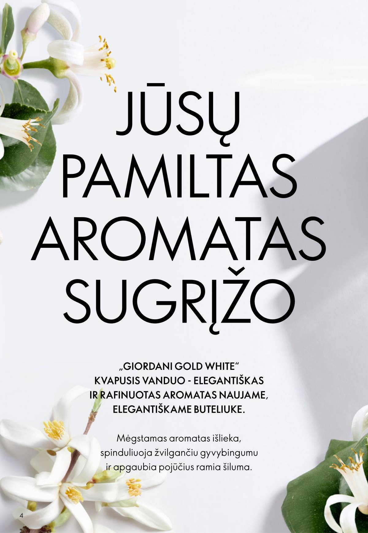Oriflame - Oriflame akcijų katalogas 4 puslapis
