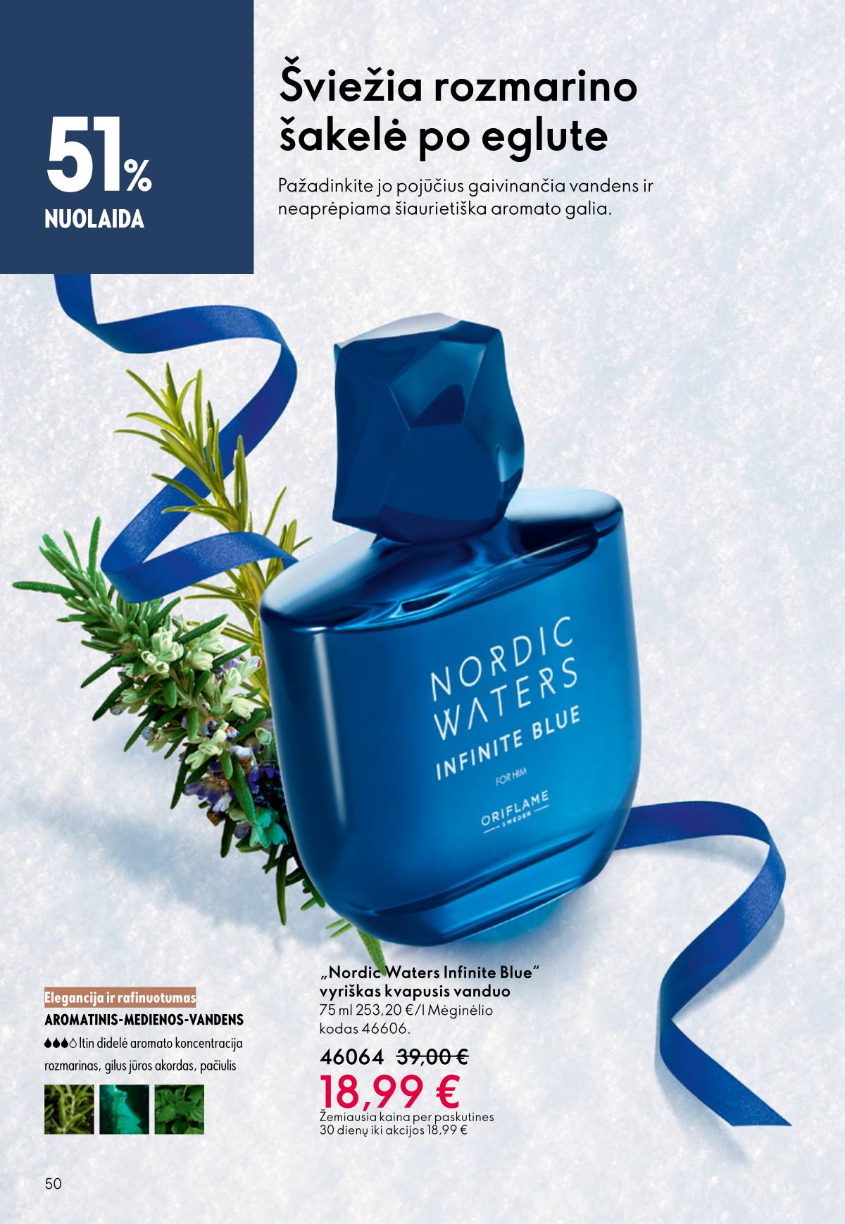 Oriflame - Oriflame akcijų katalogas 50 puslapis