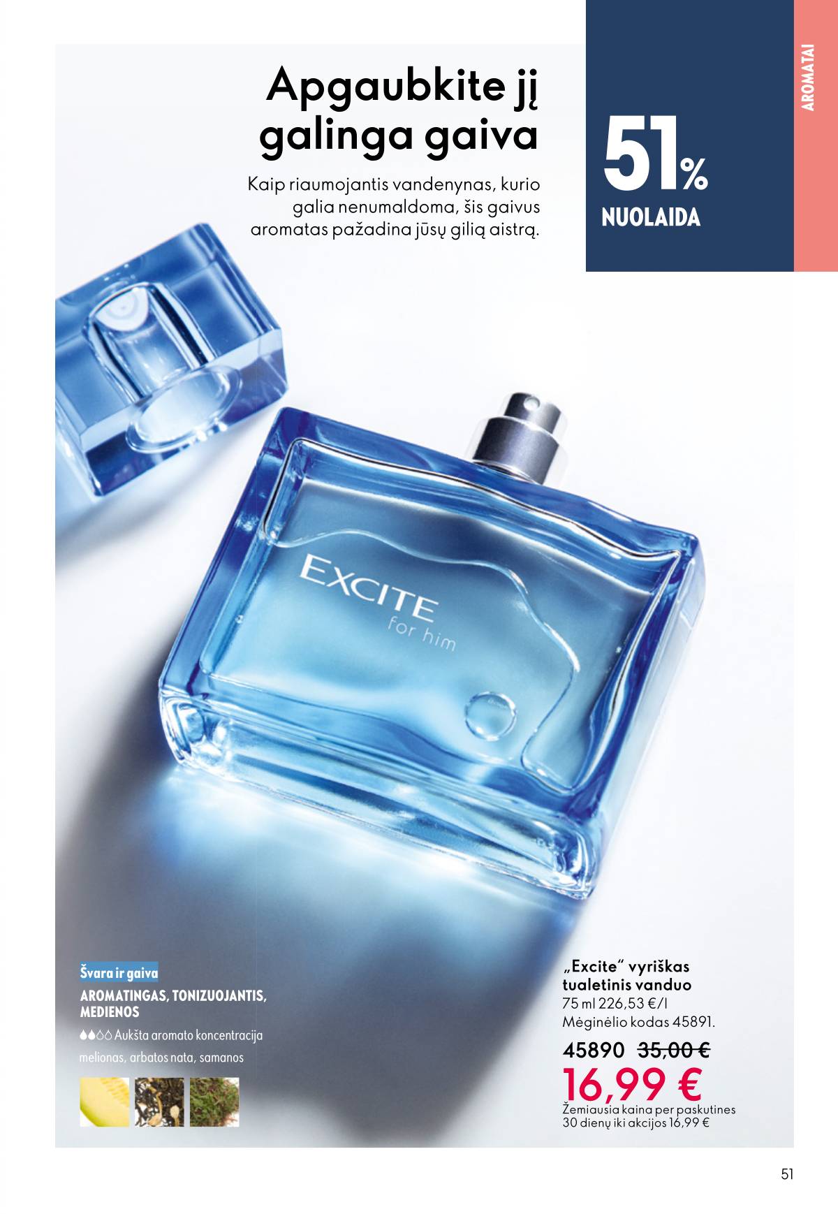 Oriflame - Oriflame akcijų katalogas 51 puslapis