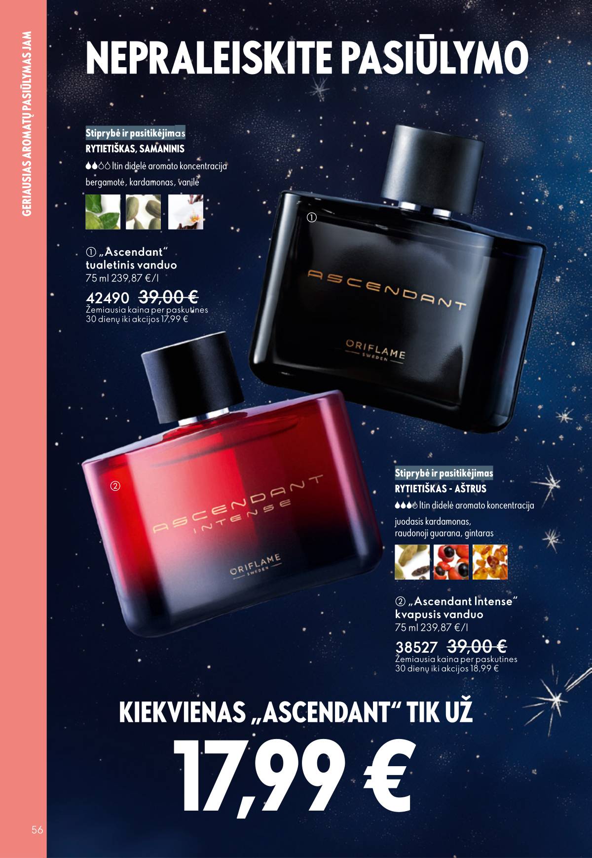 Oriflame - Oriflame akcijų katalogas 56 puslapis