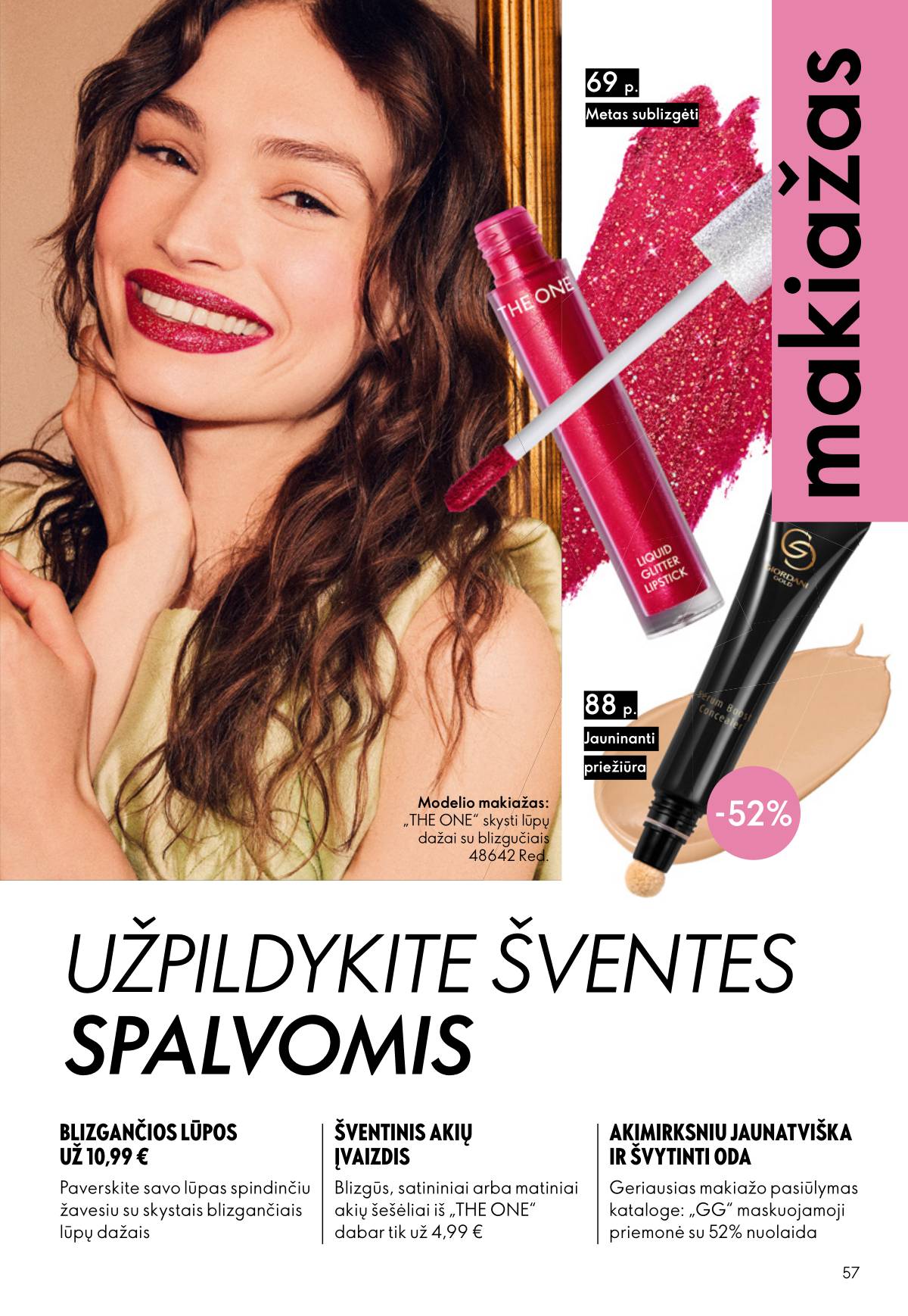 Oriflame - Oriflame akcijų katalogas 57 puslapis