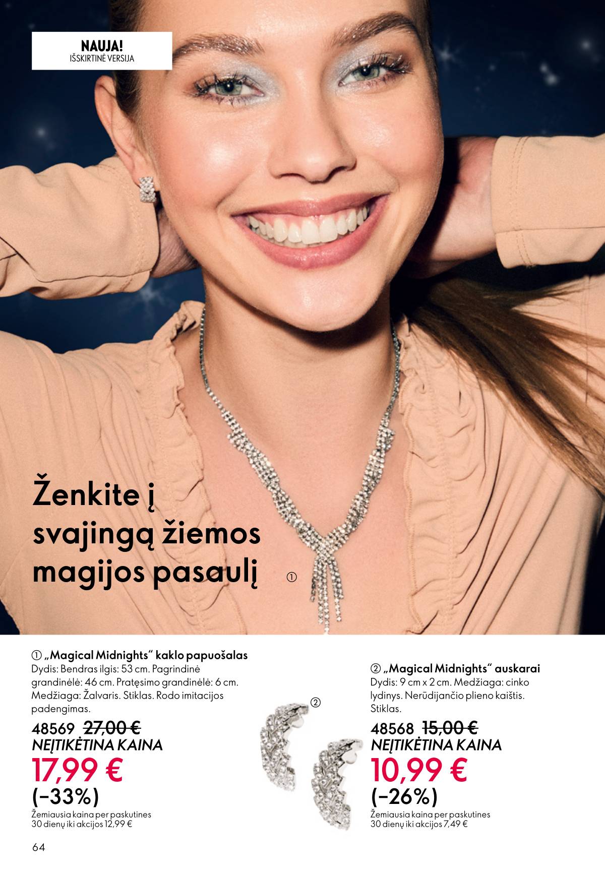 Oriflame - Oriflame akcijų katalogas 64 puslapis