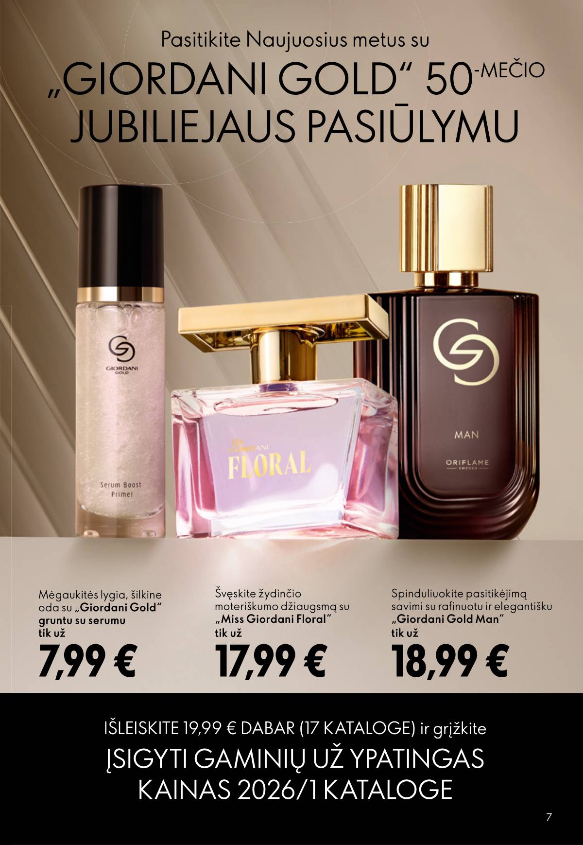 Oriflame - Oriflame akcijų katalogas 7 puslapis