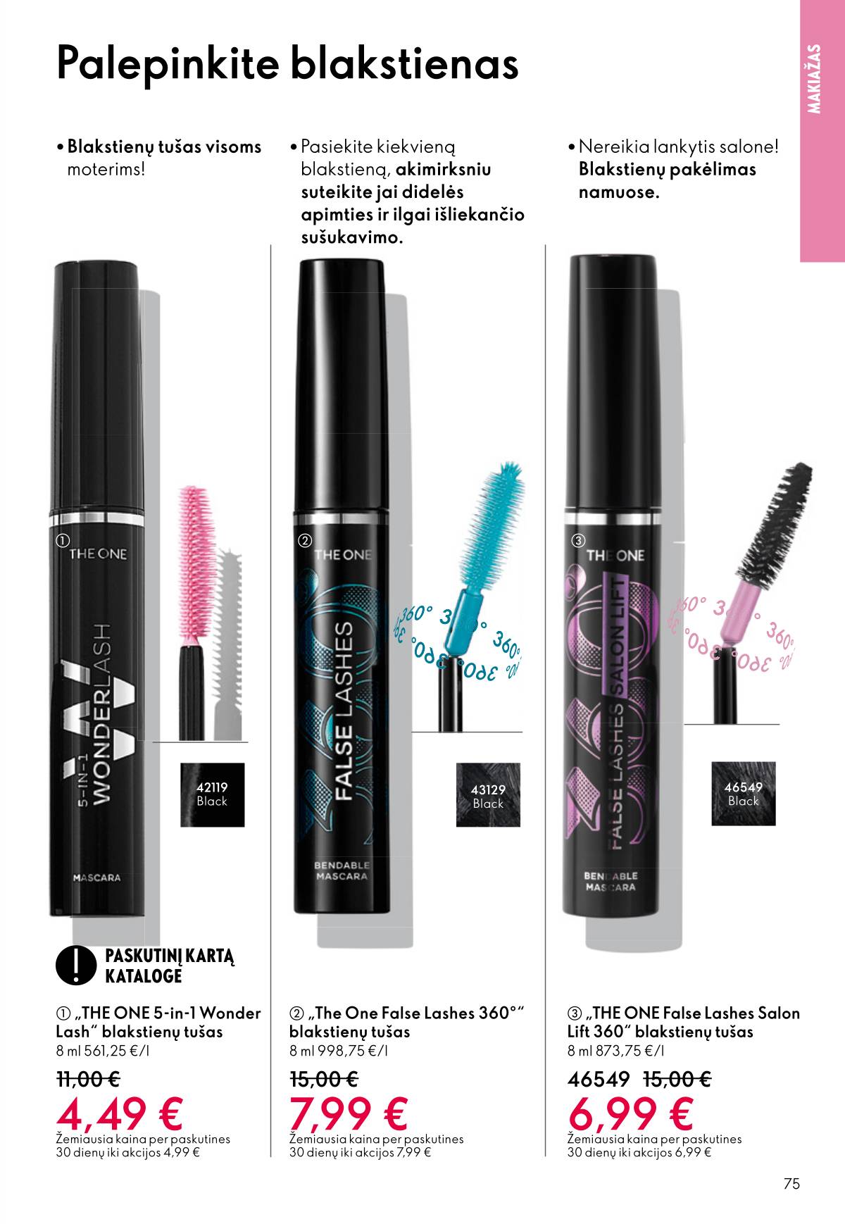 Oriflame - Oriflame akcijų katalogas 75 puslapis