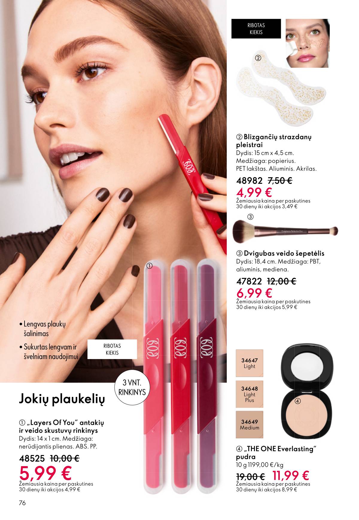 Oriflame - Oriflame akcijų katalogas 76 puslapis