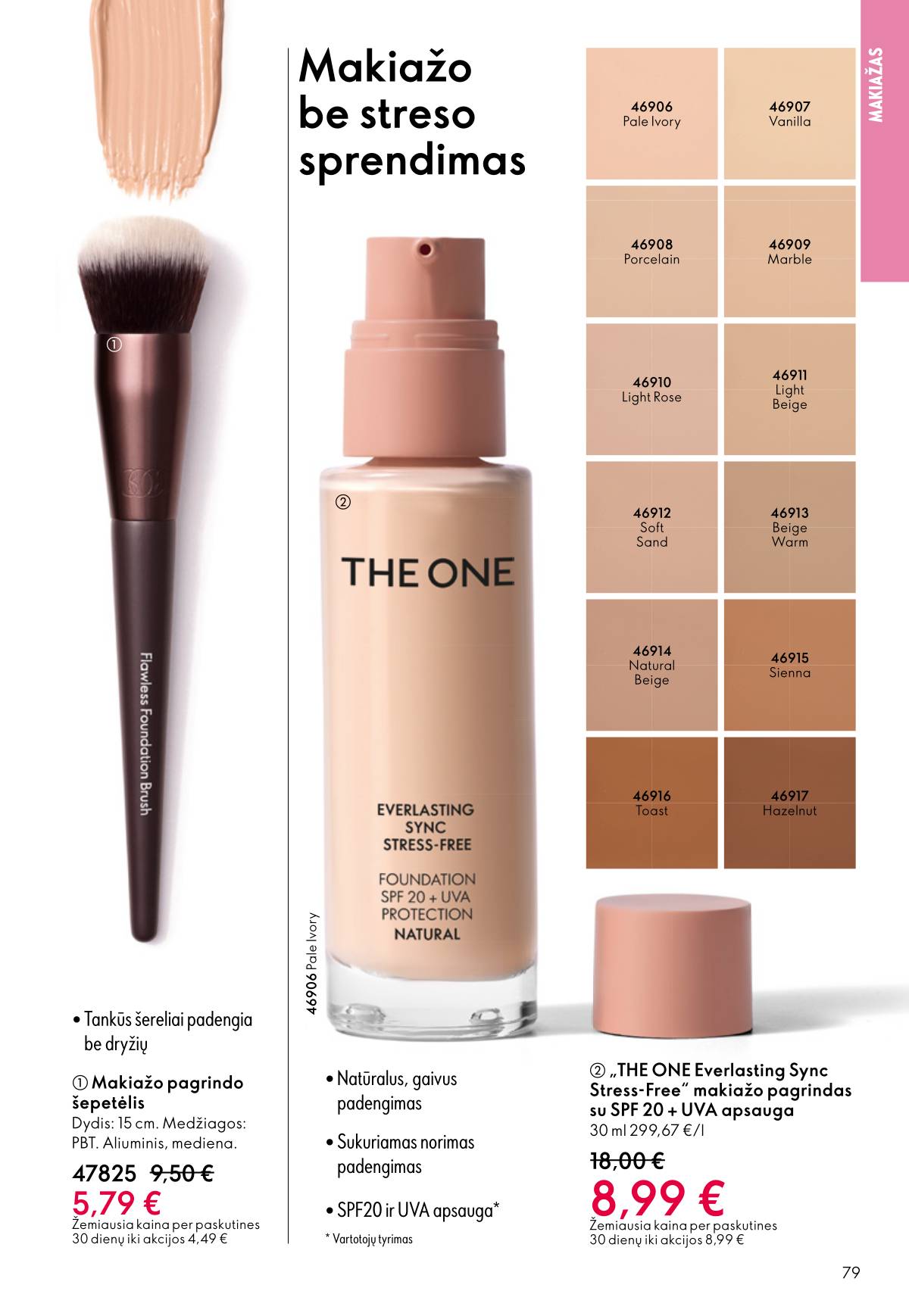 Oriflame - Oriflame akcijų katalogas 79 puslapis