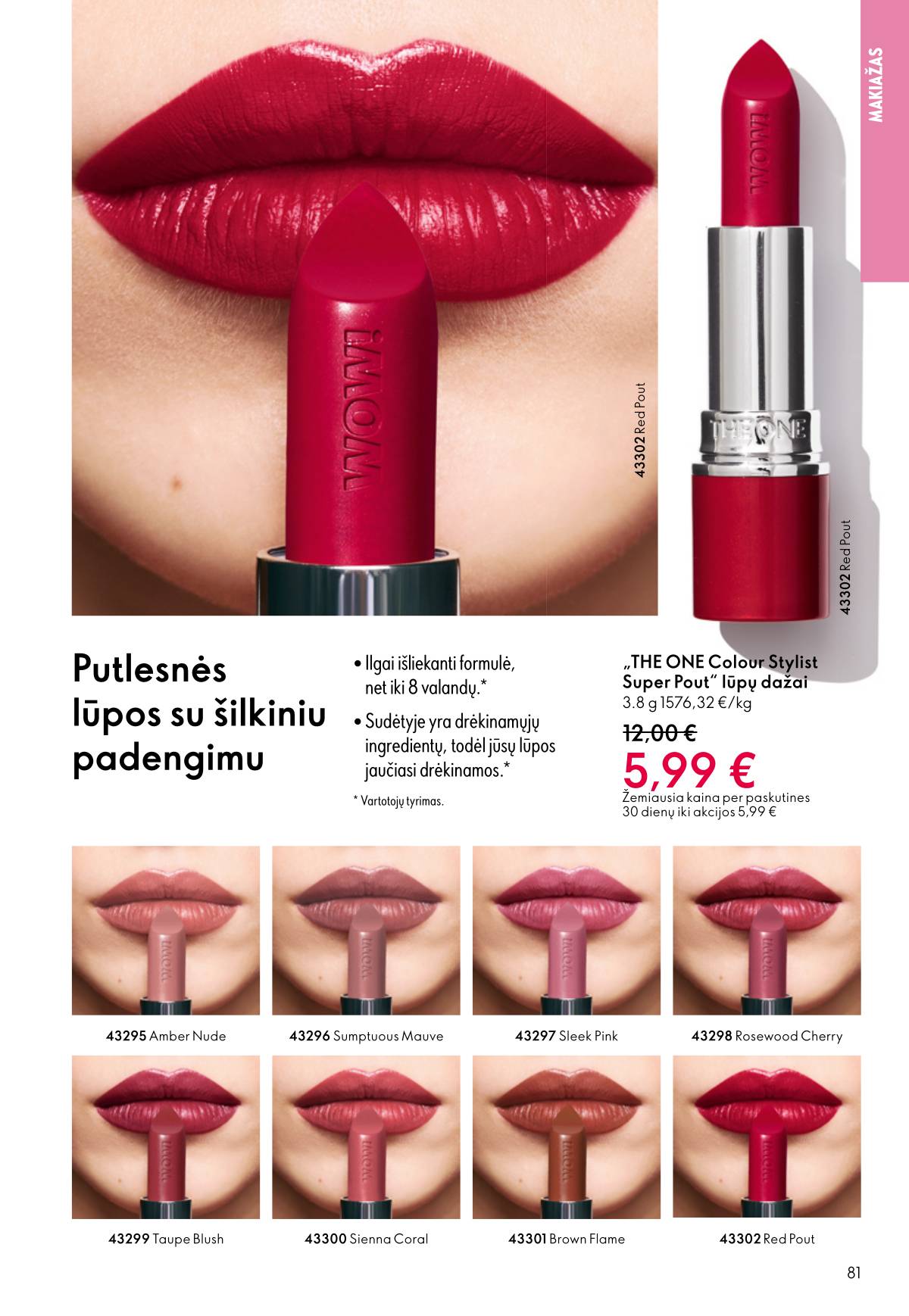 Oriflame - Oriflame akcijų katalogas 81 puslapis