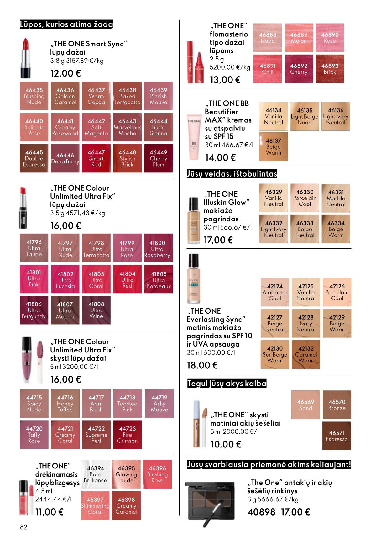 Oriflame - Oriflame akcijų katalogas 82 puslapis