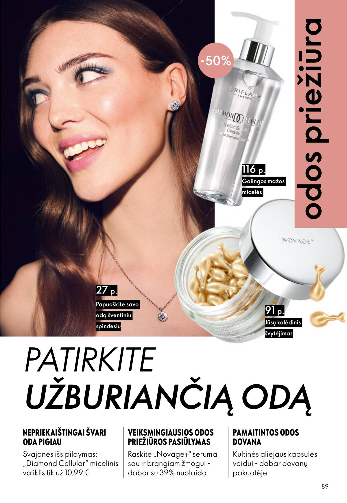 Oriflame - Oriflame akcijų katalogas 89 puslapis