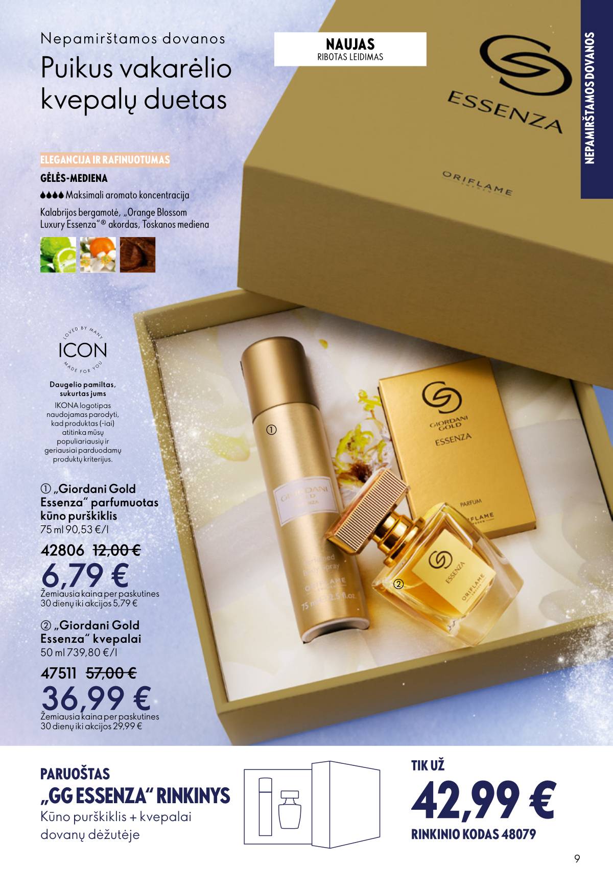 Oriflame - Oriflame akcijų katalogas 9 puslapis