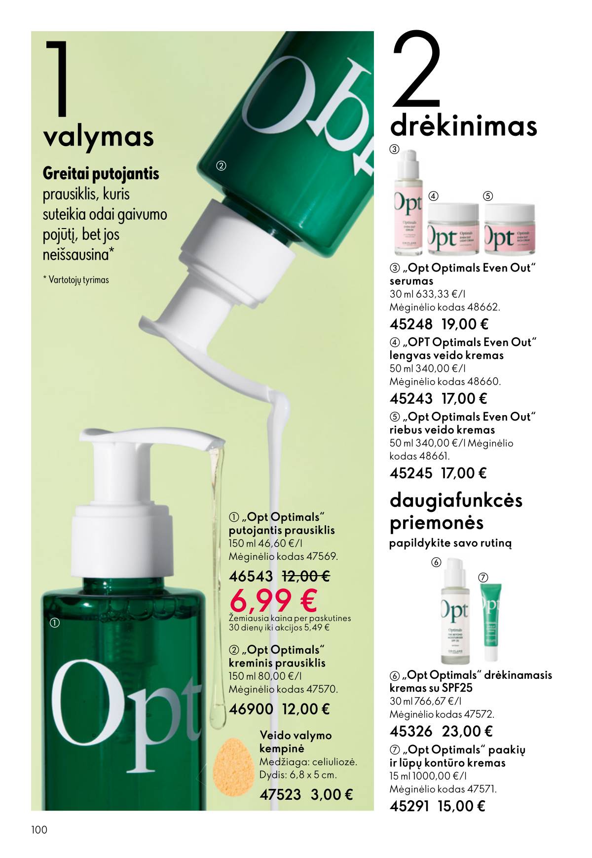 Oriflame - Oriflame akcijų katalogas 100 puslapis