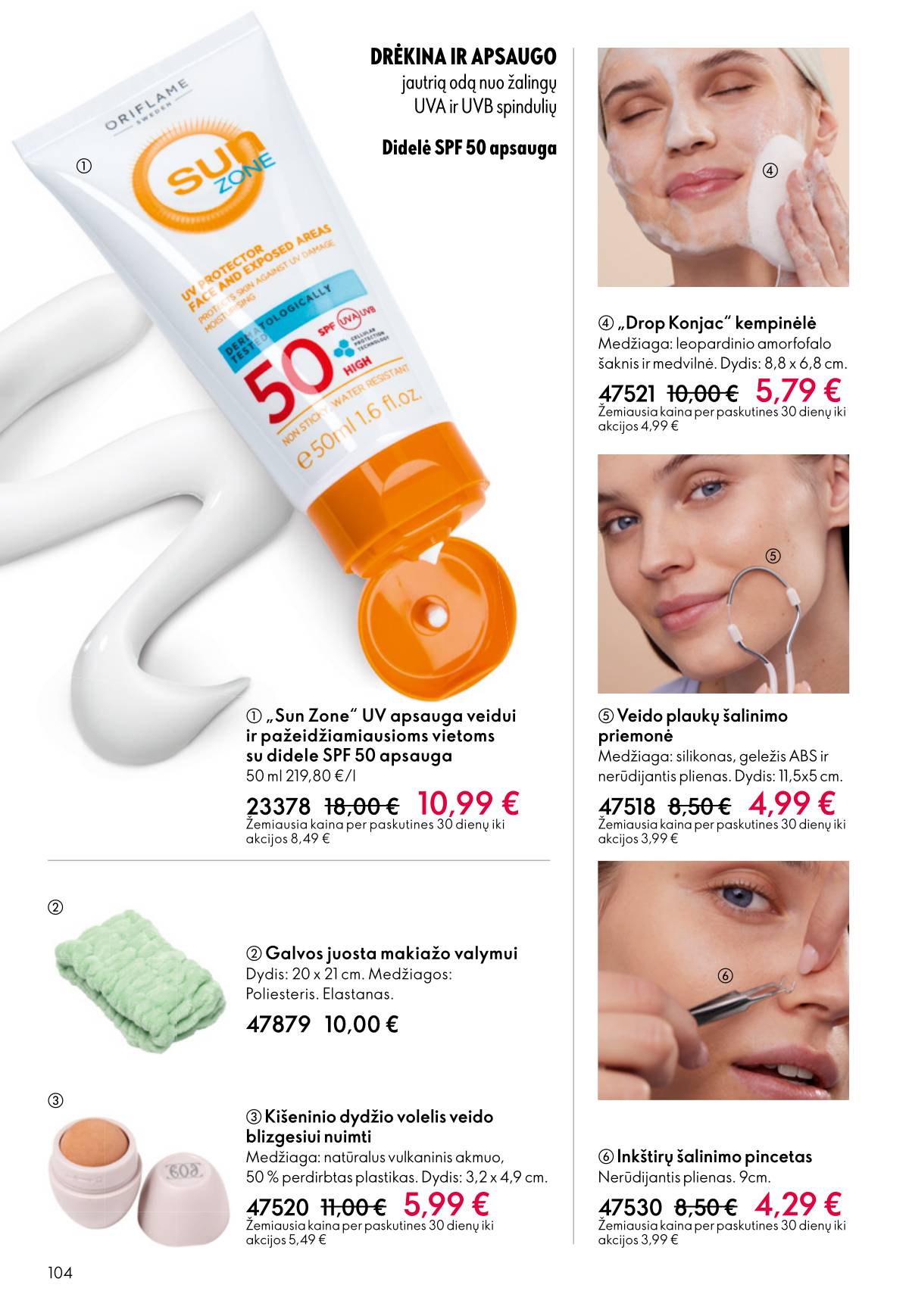 Oriflame - Oriflame akcijų katalogas 104 puslapis