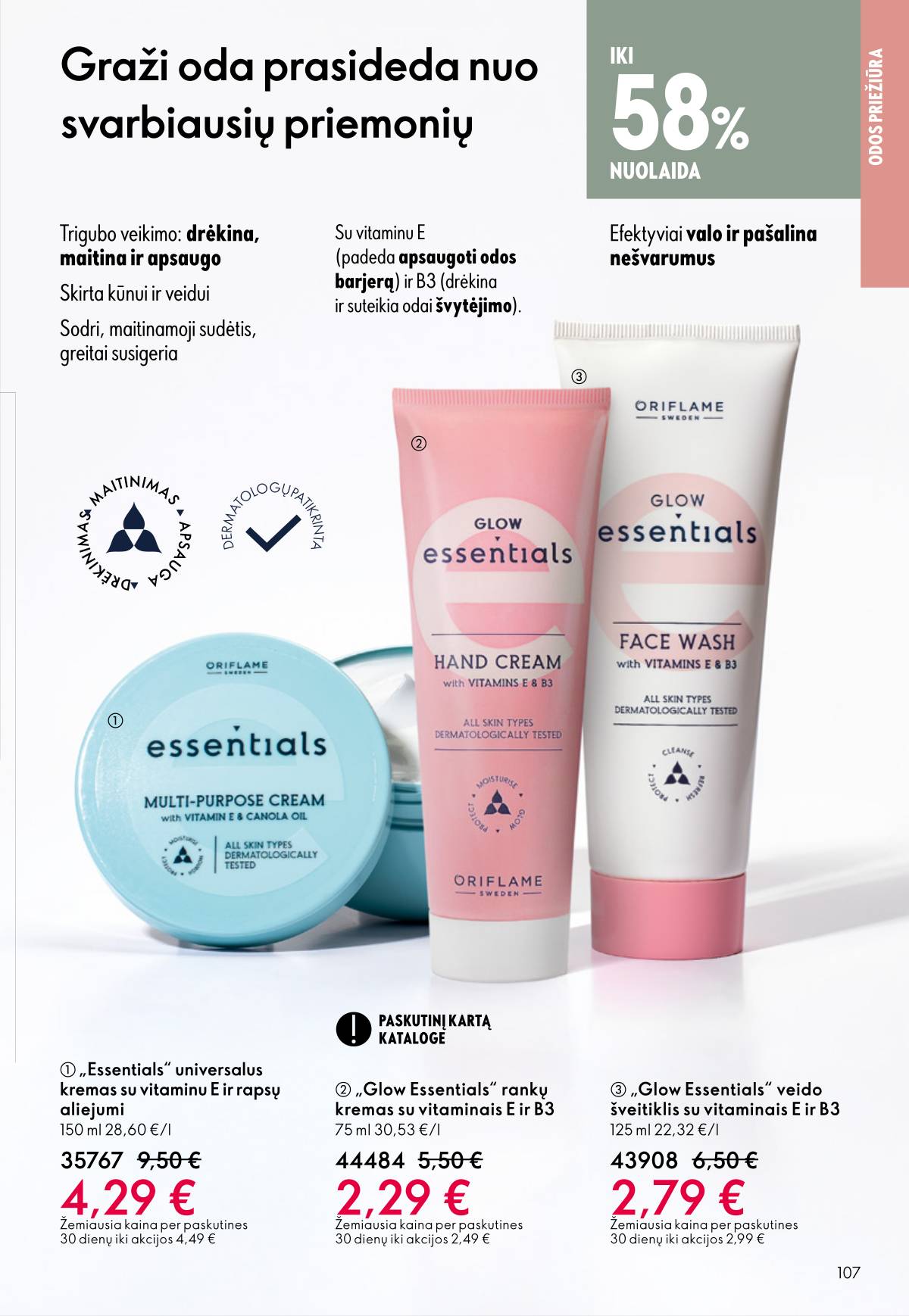 Oriflame - Oriflame akcijų katalogas 107 puslapis