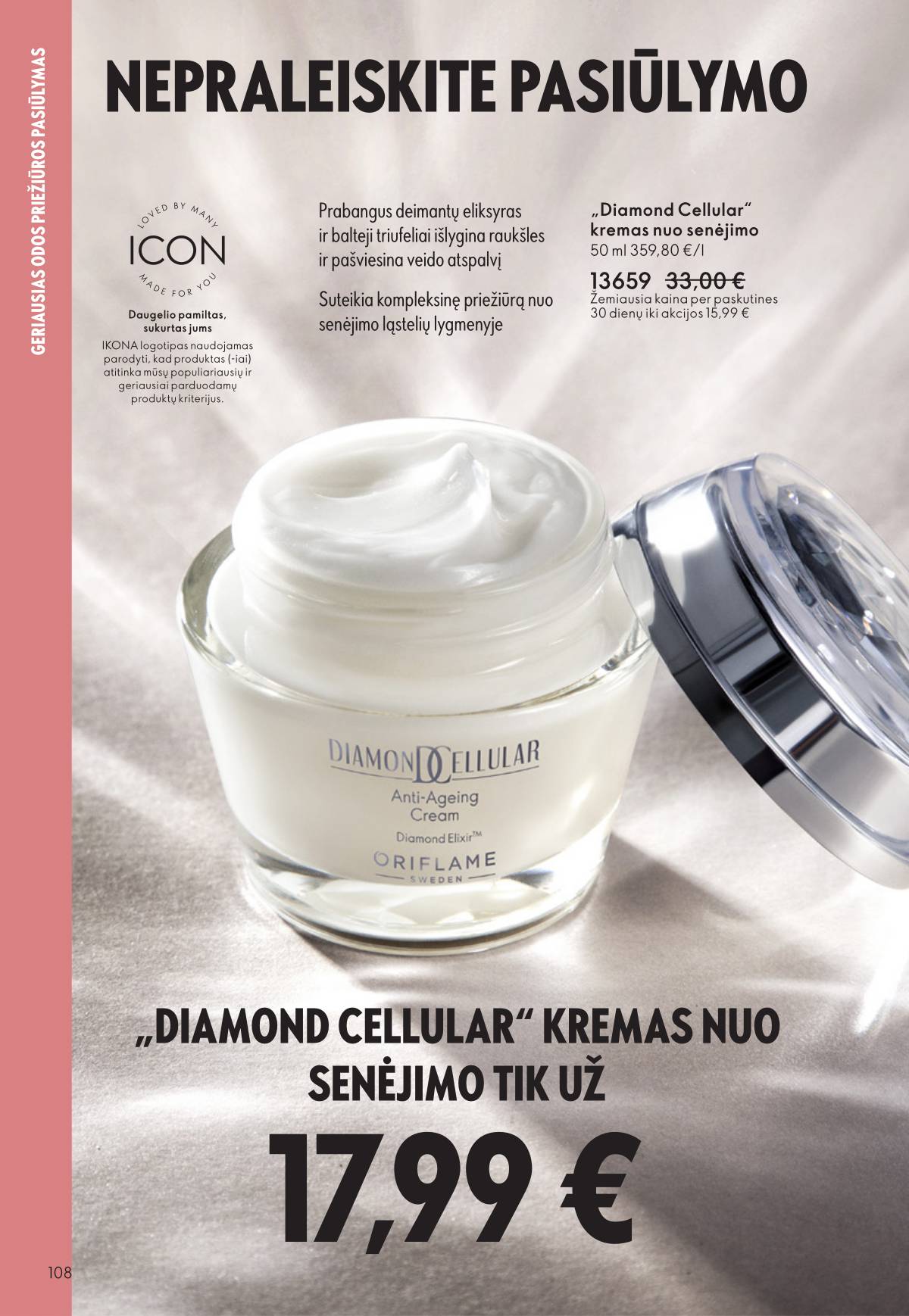 Oriflame - Oriflame akcijų katalogas 108 puslapis