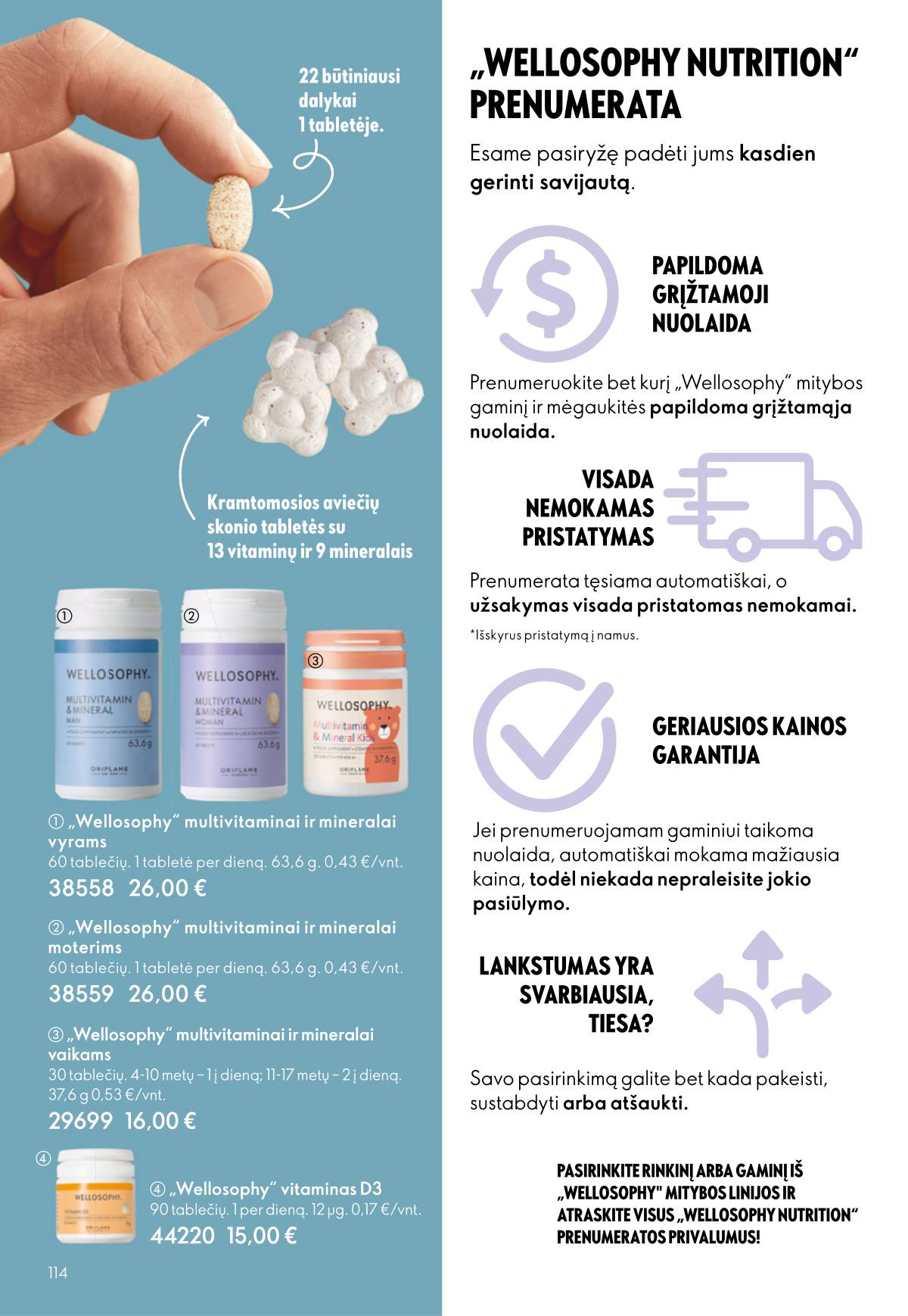 Oriflame - Oriflame akcijų katalogas 114 puslapis