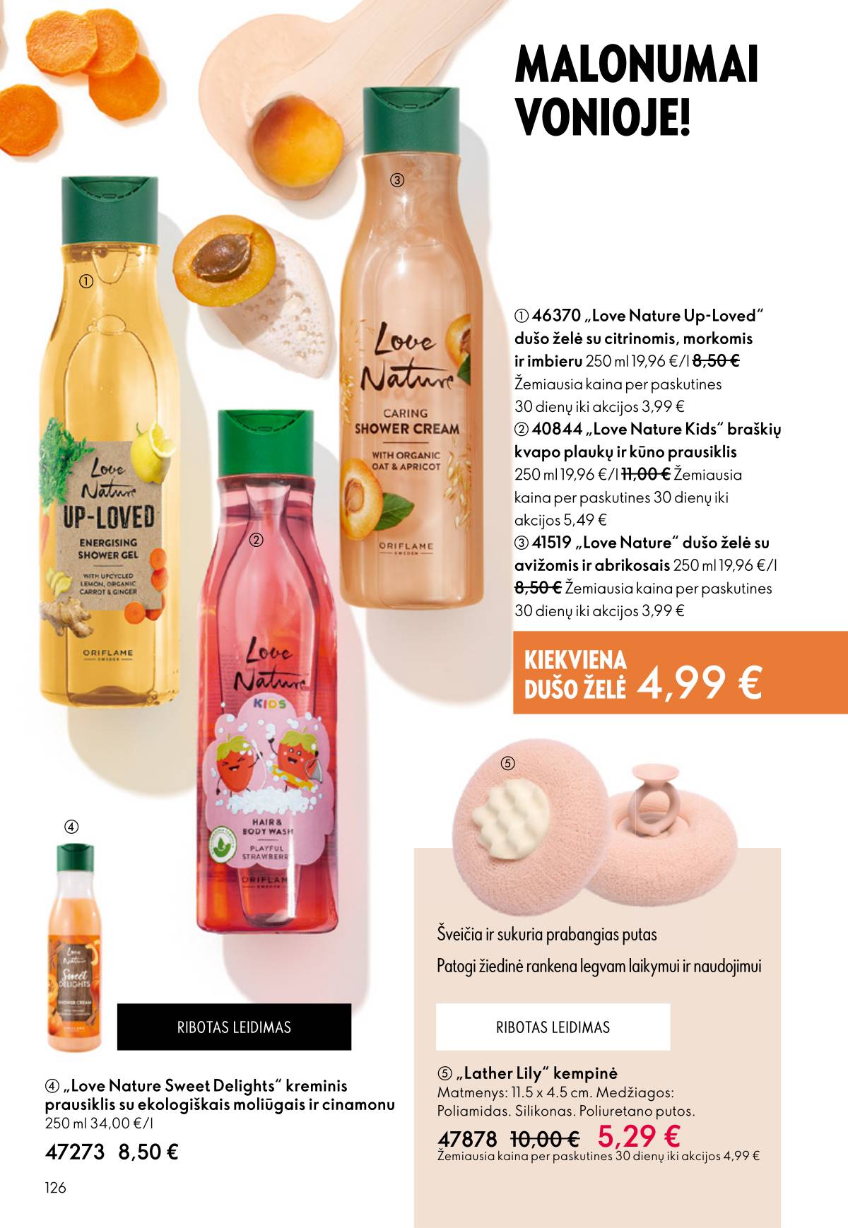 Oriflame - Oriflame akcijų katalogas 126 puslapis