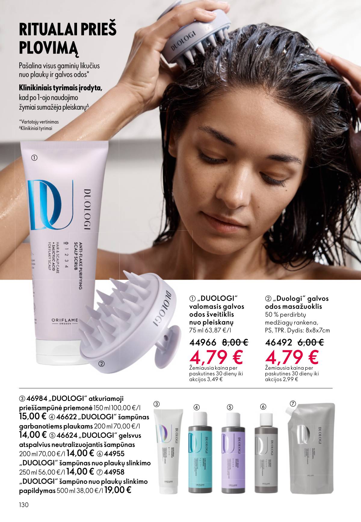 Oriflame - Oriflame akcijų katalogas 130 puslapis