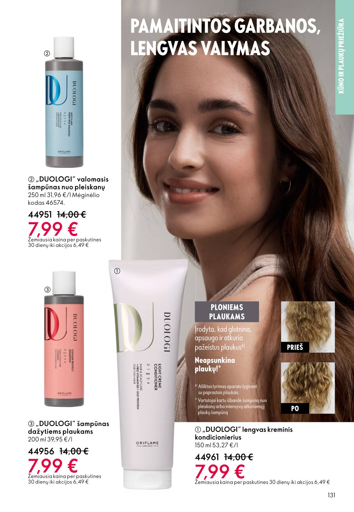 Oriflame - Oriflame akcijų katalogas 131 puslapis