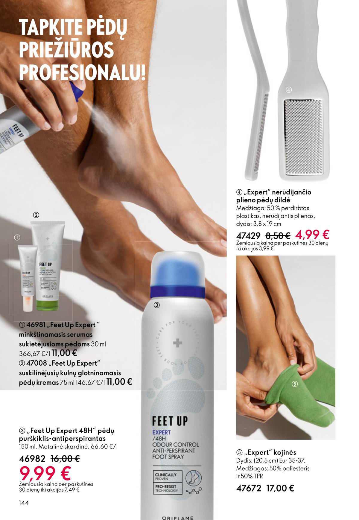 Oriflame - Oriflame akcijų katalogas 144 puslapis