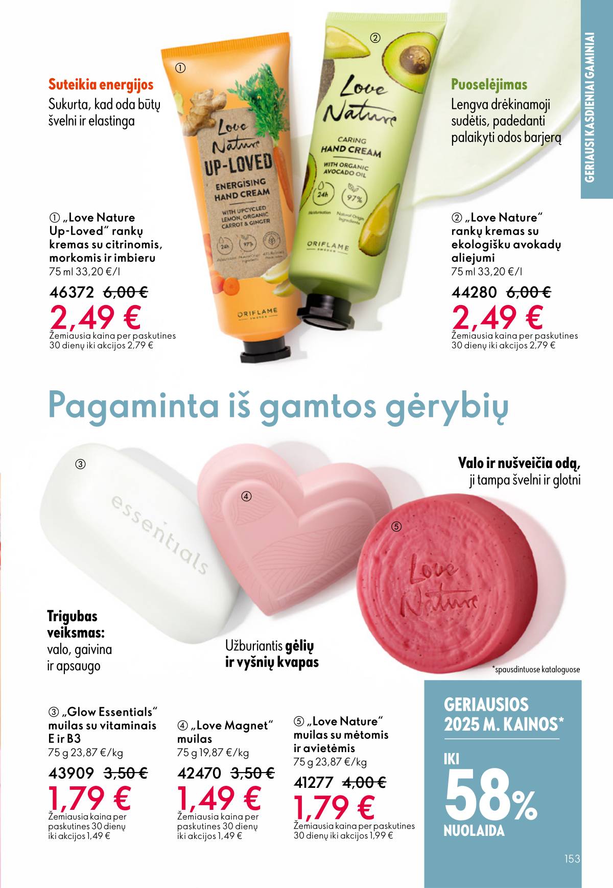 Oriflame - Oriflame akcijų katalogas 153 puslapis