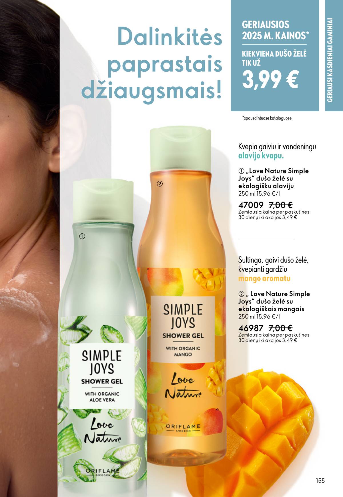 Oriflame - Oriflame akcijų katalogas 155 puslapis