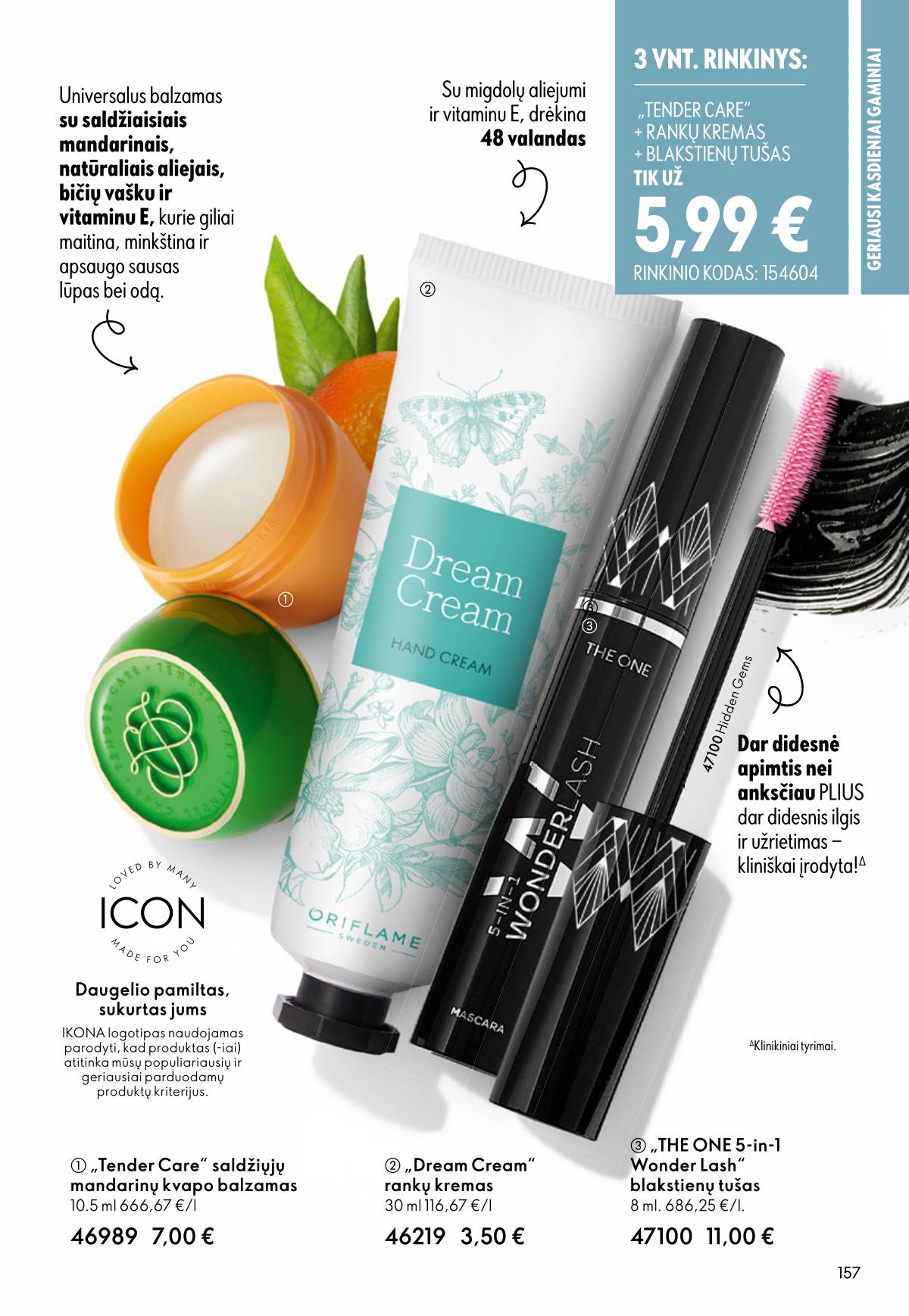 Oriflame - Oriflame akcijų katalogas 157 puslapis