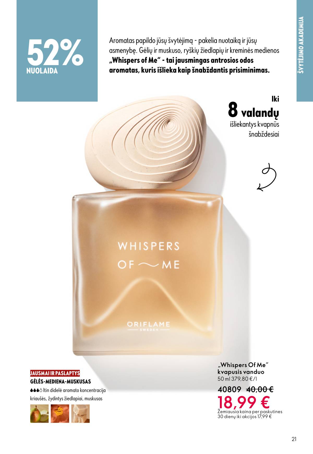 Oriflame - Oriflame akcijų katalogas 21 puslapis