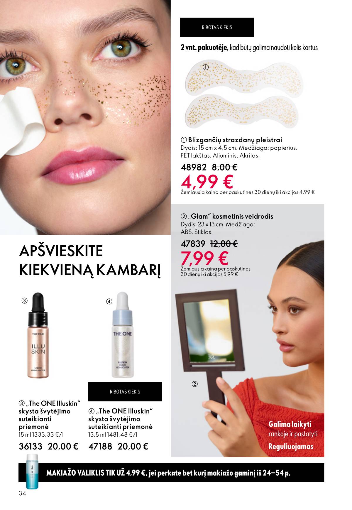 Oriflame - Oriflame akcijų katalogas 34 puslapis