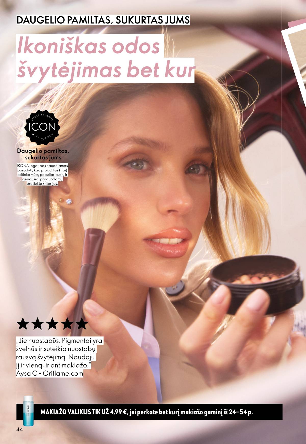 Oriflame - Oriflame akcijų katalogas 44 puslapis