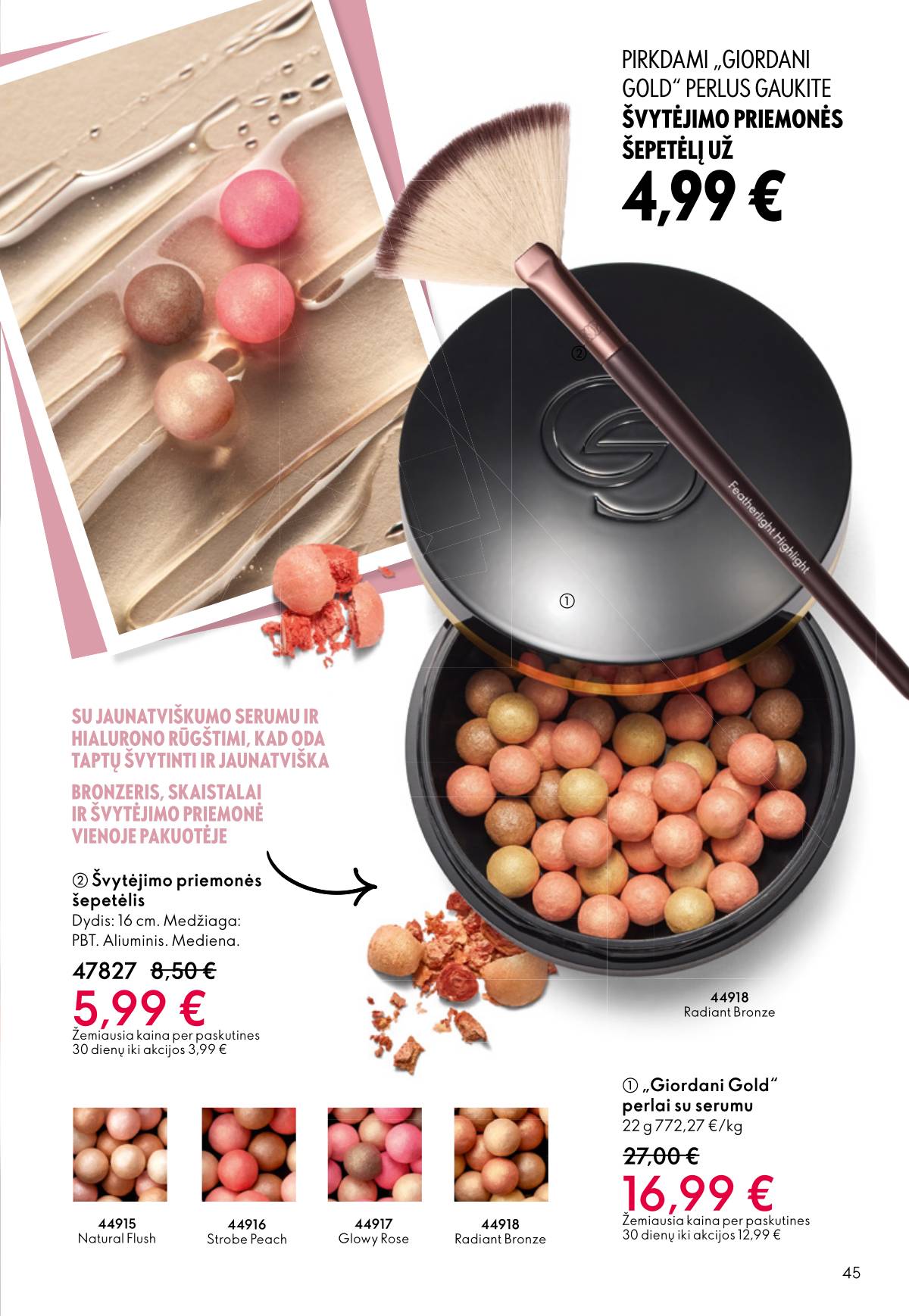 Oriflame - Oriflame akcijų katalogas 45 puslapis