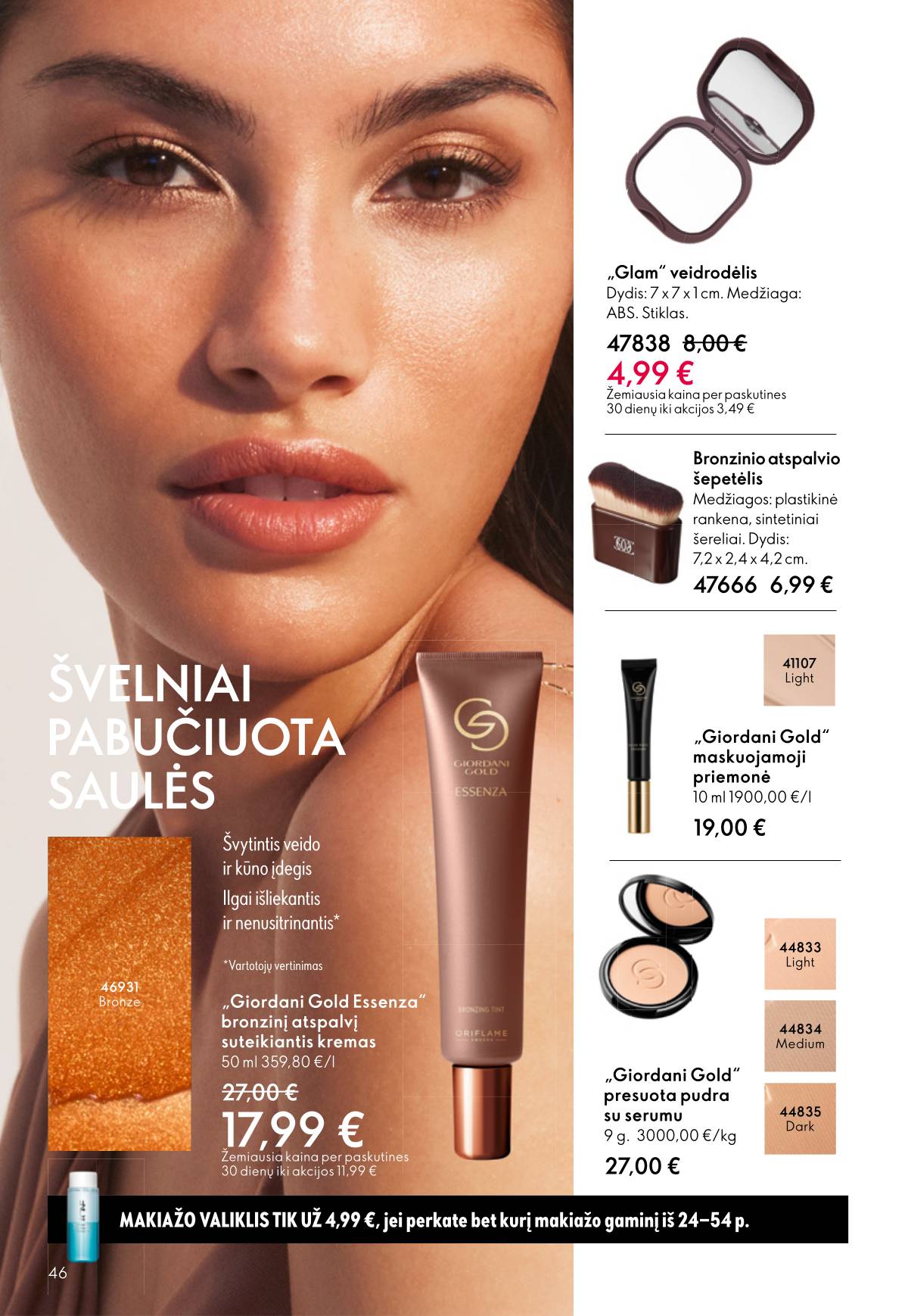 Oriflame - Oriflame akcijų katalogas 46 puslapis