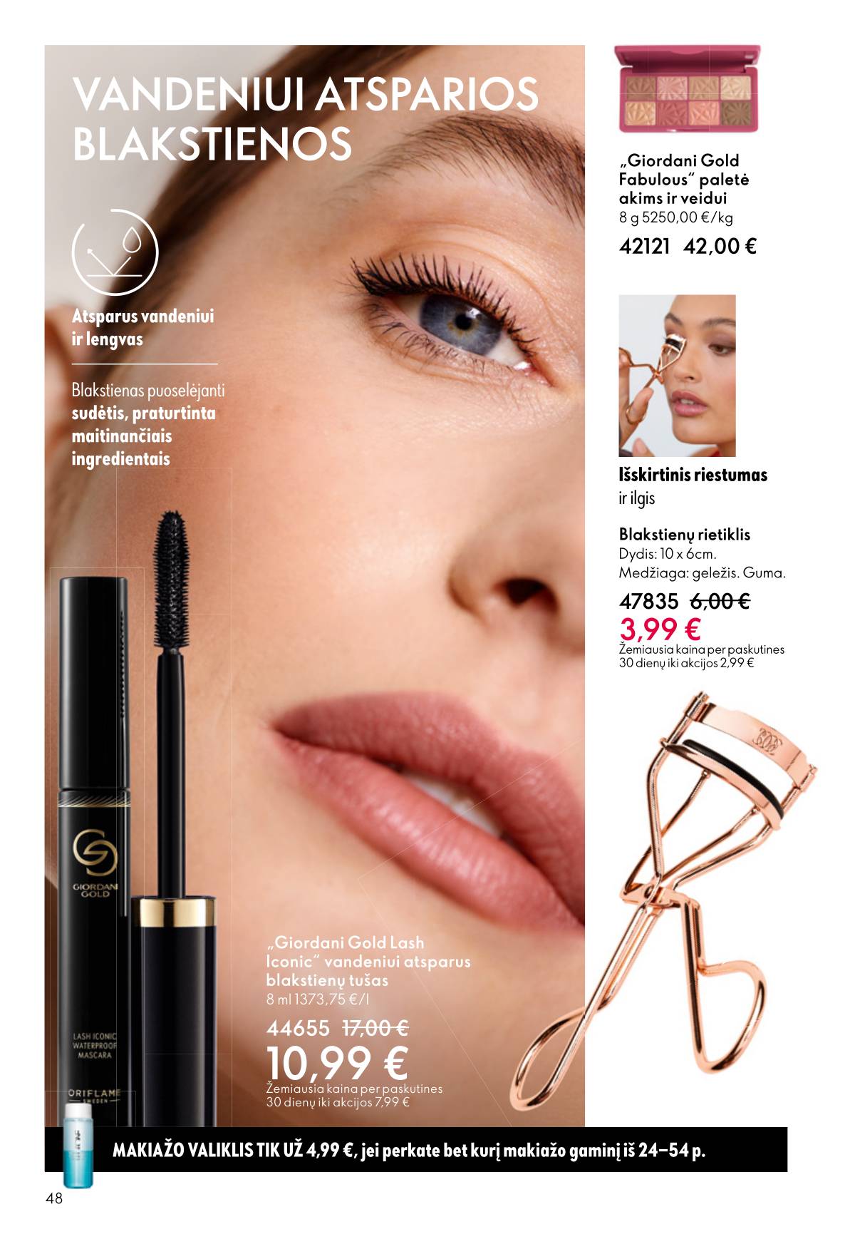 Oriflame - Oriflame akcijų katalogas 48 puslapis