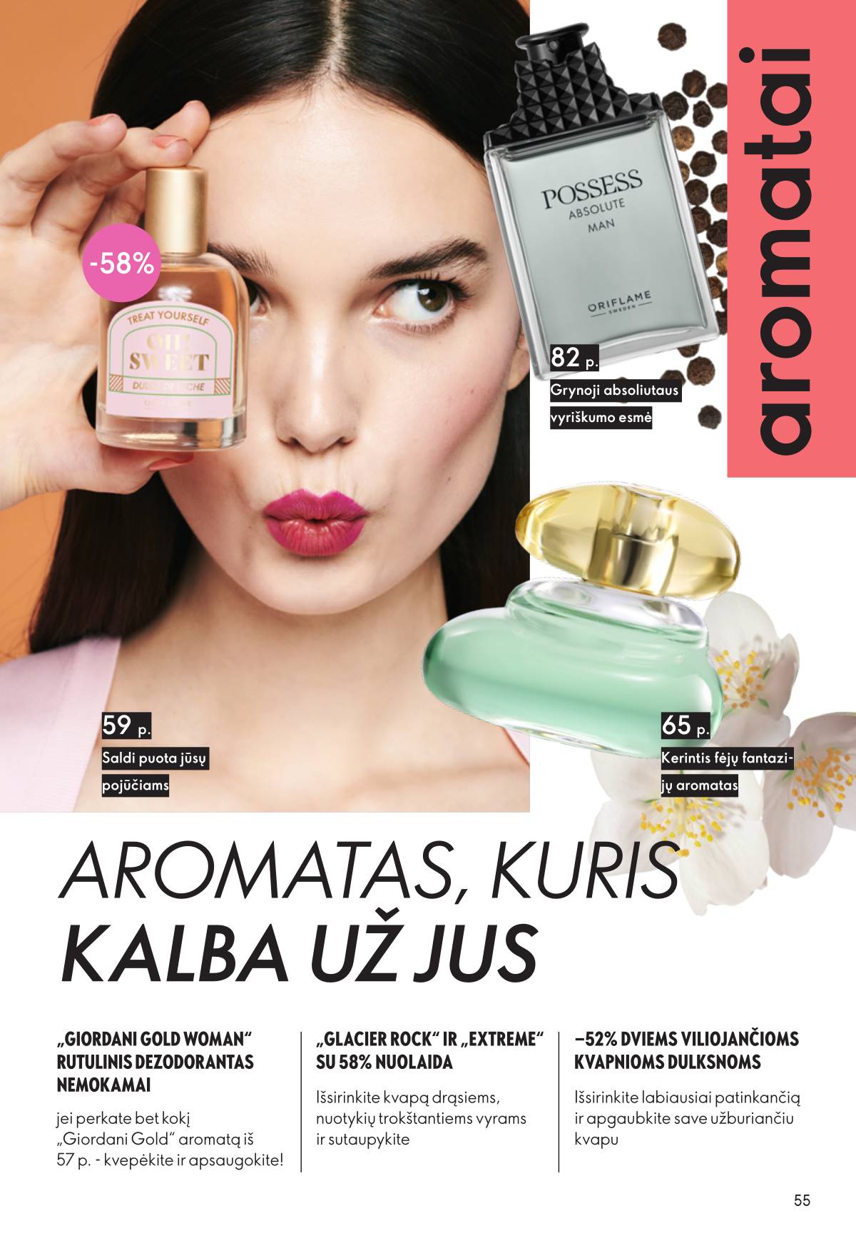 Oriflame - Oriflame akcijų katalogas 55 puslapis