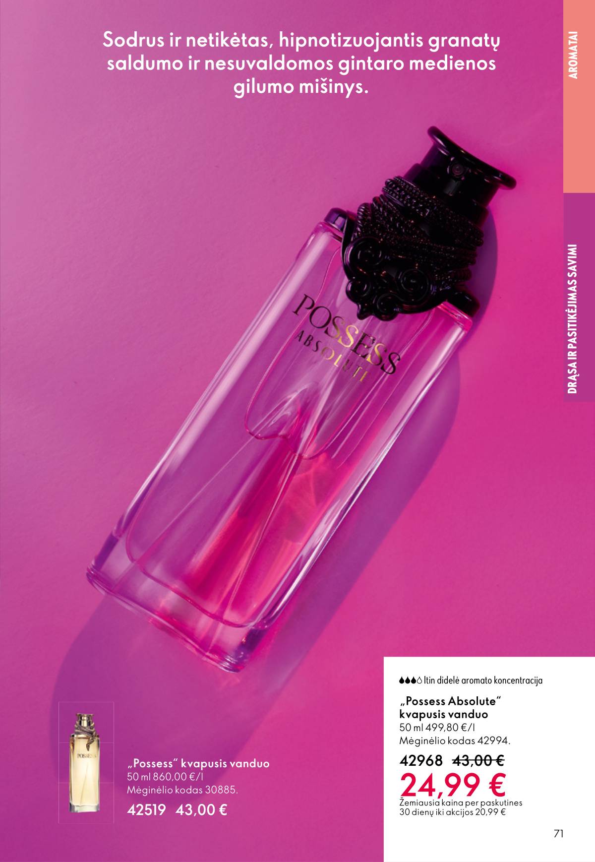 Oriflame - Oriflame akcijų katalogas 71 puslapis