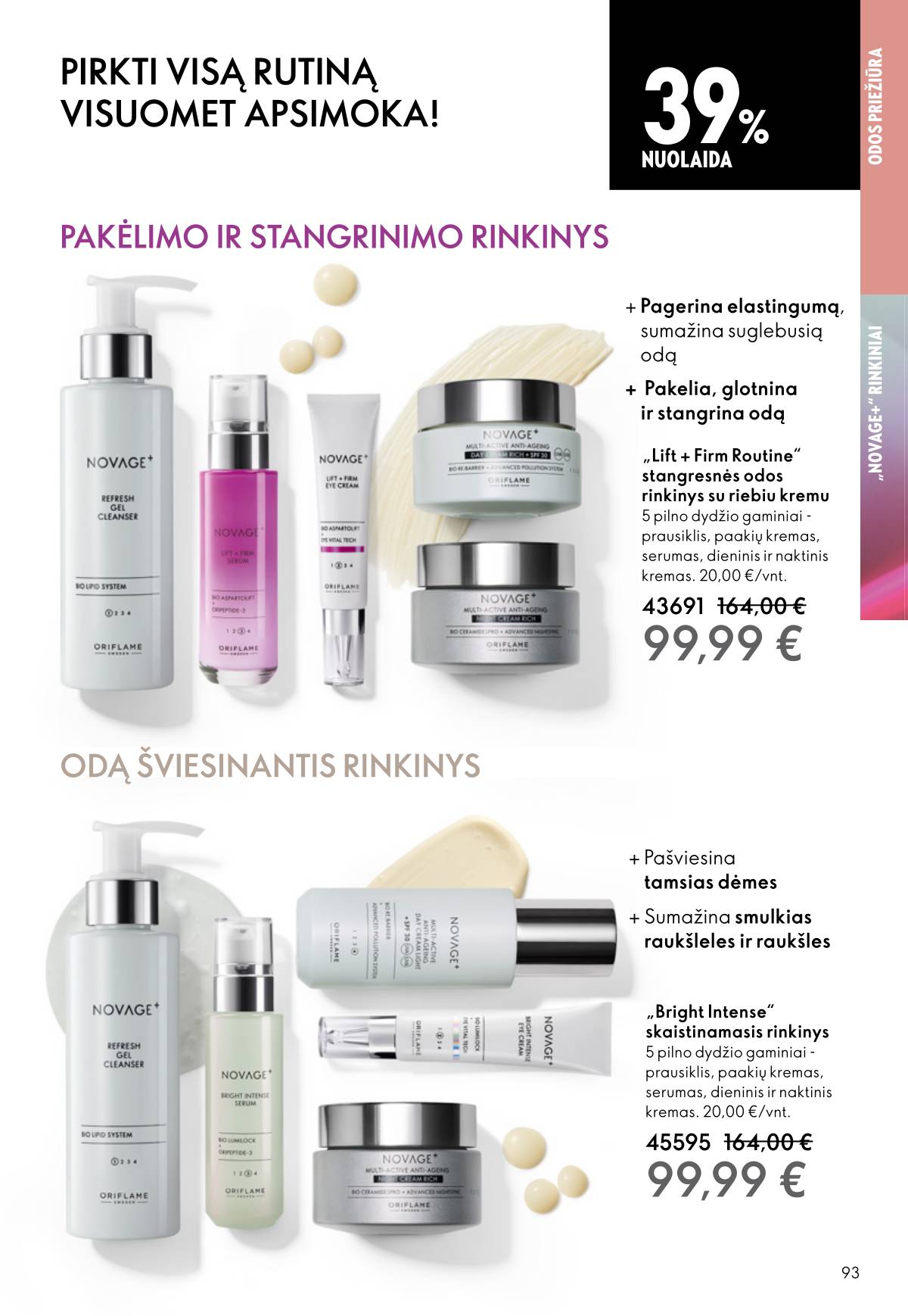 Oriflame - Oriflame akcijų katalogas 93 puslapis