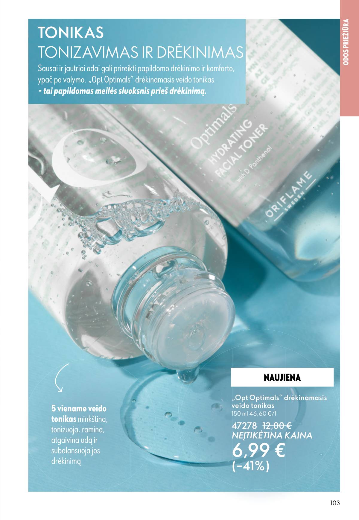 Oriflame - Oriflame akcijų katalogas 103 puslapis