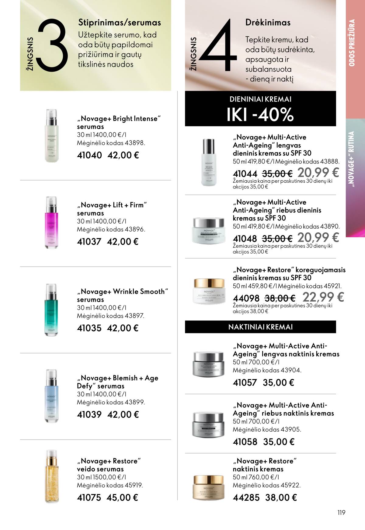 Oriflame - Oriflame akcijų katalogas 119 puslapis
