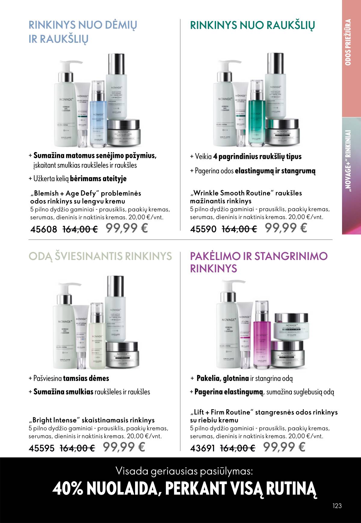 Oriflame - Oriflame akcijų katalogas 123 puslapis